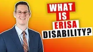 What is ERISA Disability?