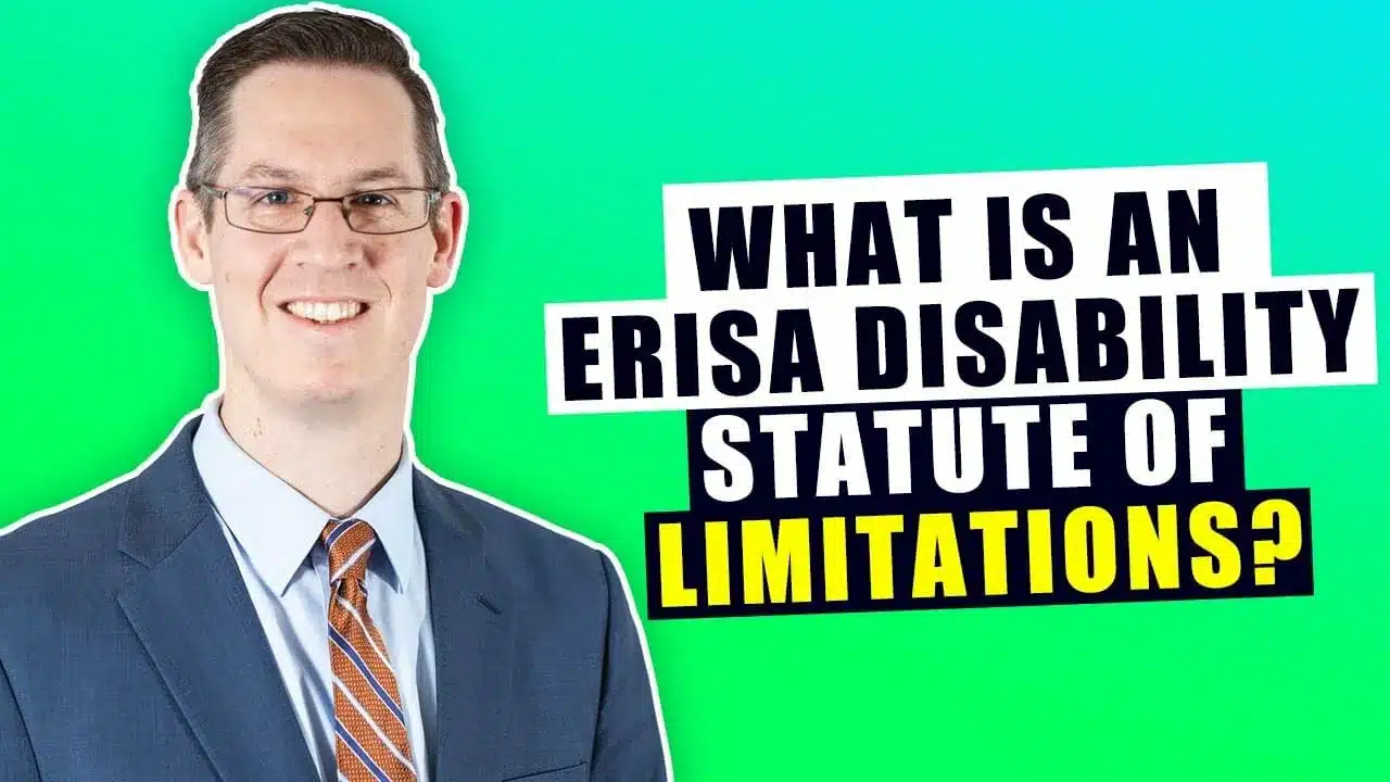 What is an ERISA Disability Statute of Limitations