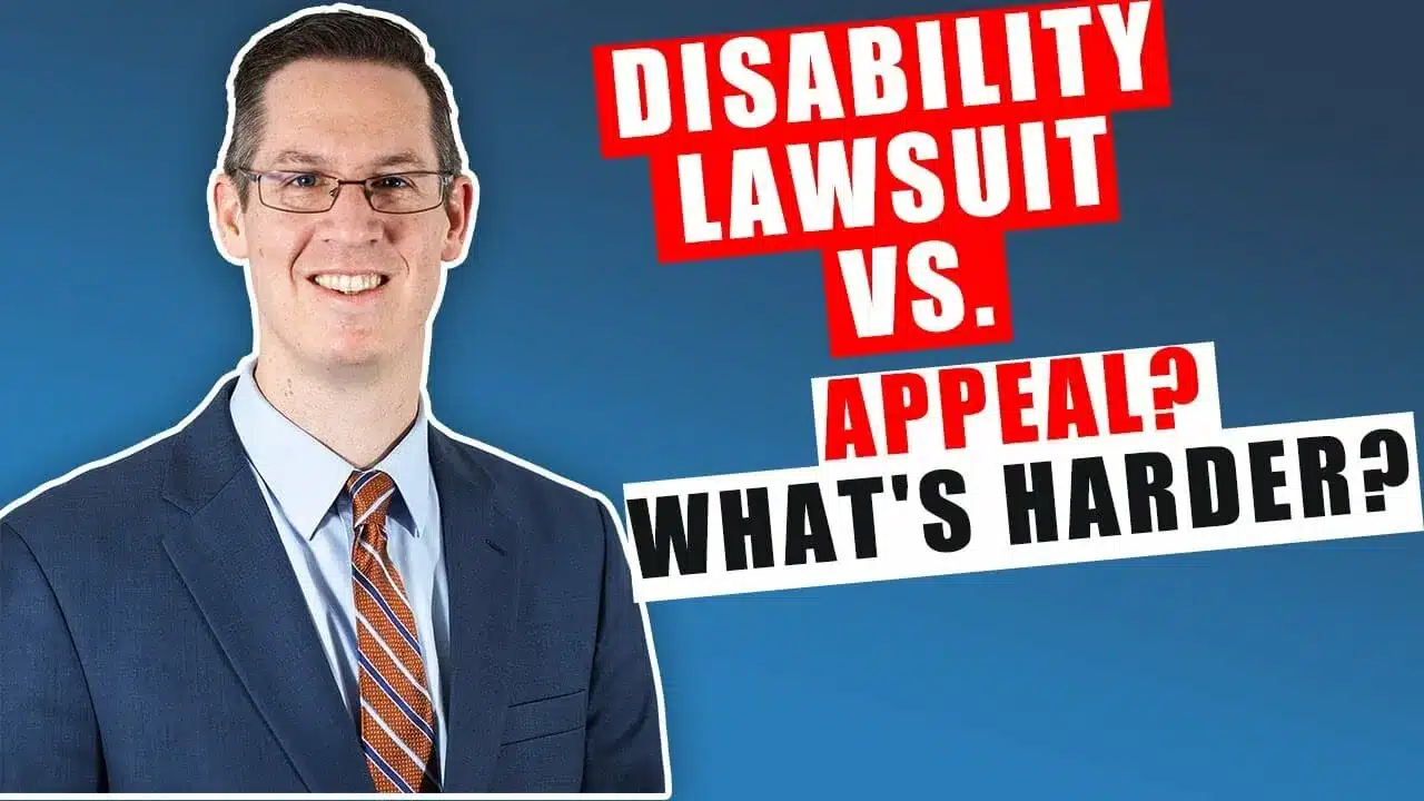 Is a Disability Lawsuit Harder Than An Appeal?