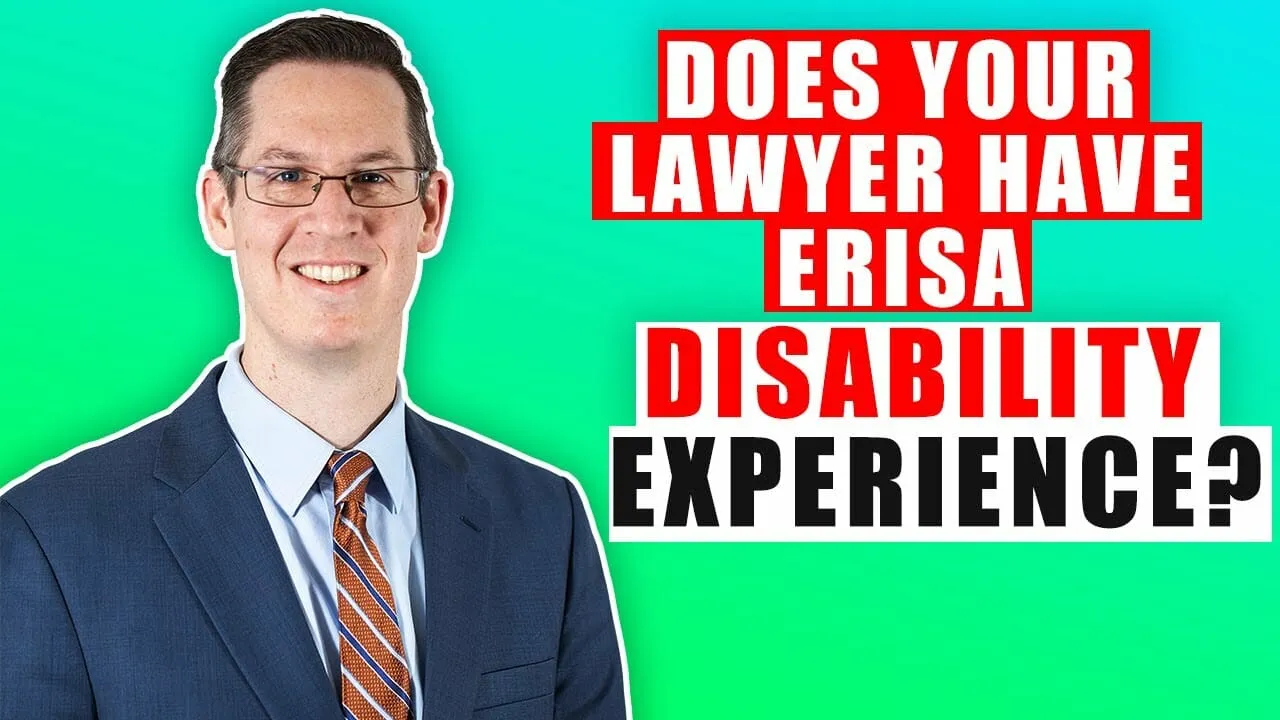ERISA disability experience