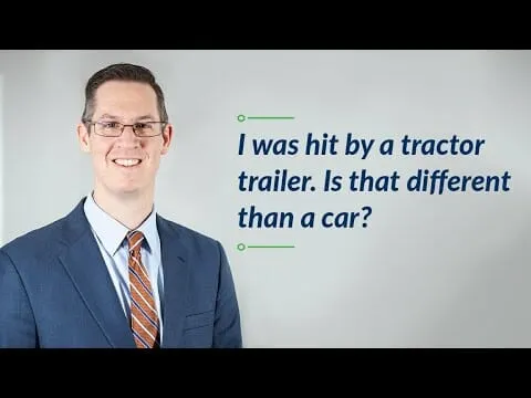 What Should I Do If I Was Hit By A Tractor-Trailer?