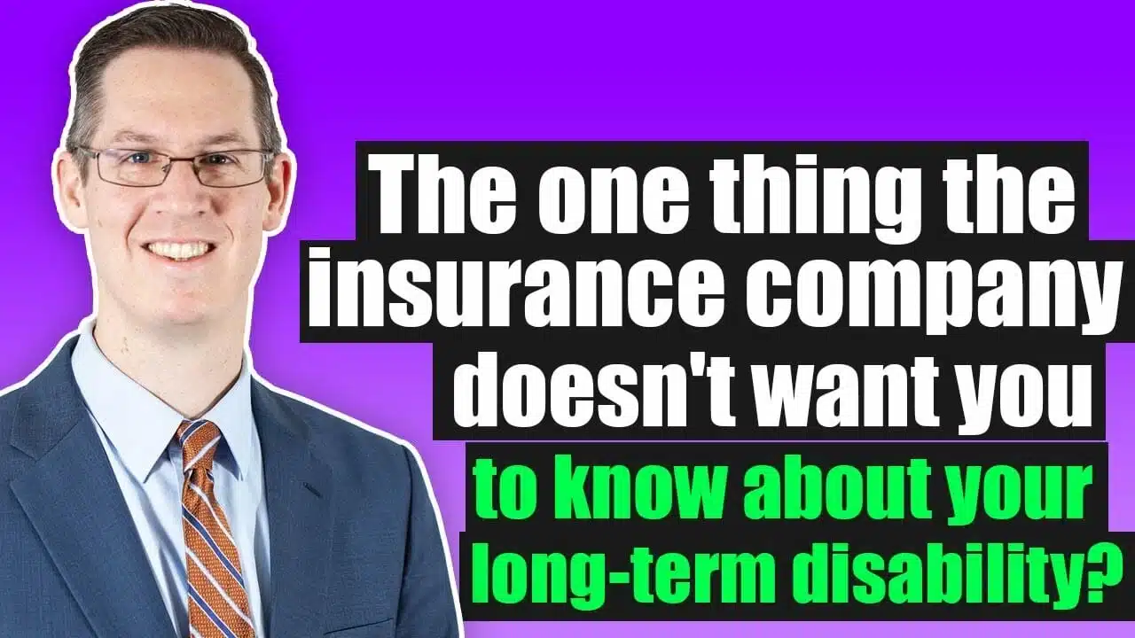 Disability insurance companies don’t want you to know this!