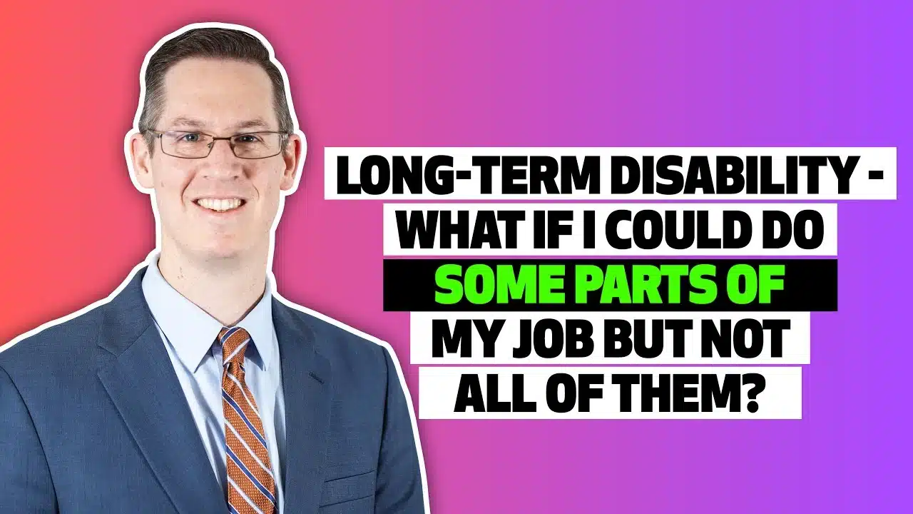 What if I could do some parts of my job but not all of them?