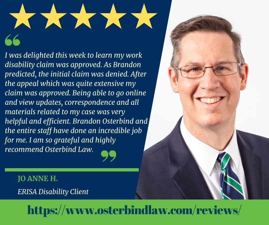 Prudential Disability Appeal