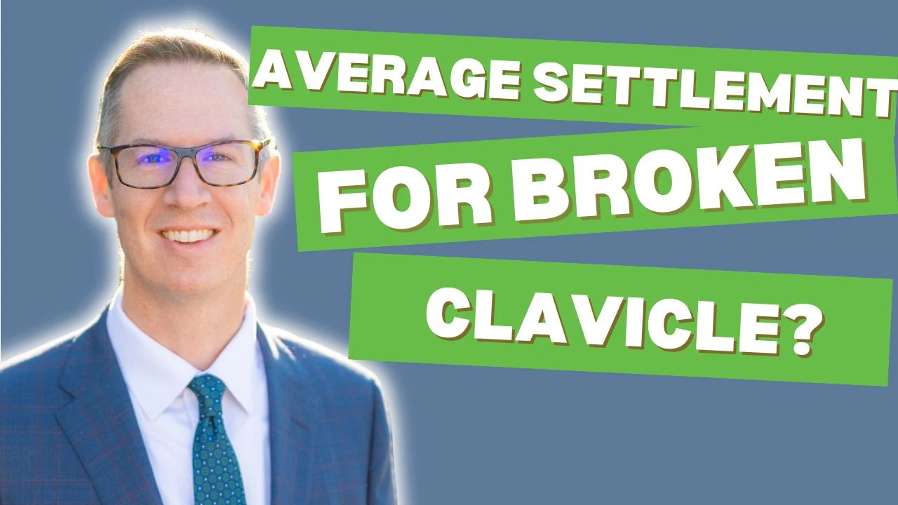 average settlement for broken clavicle