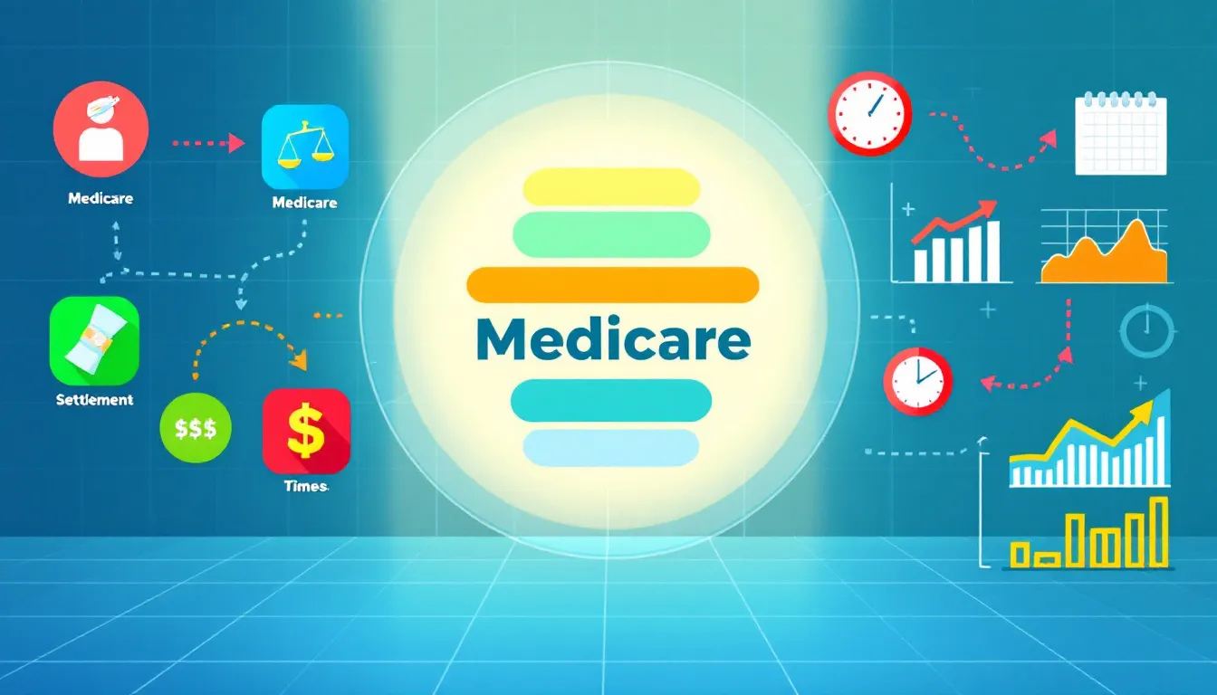 An illustration representing Medicare's role in personal injury settlements.