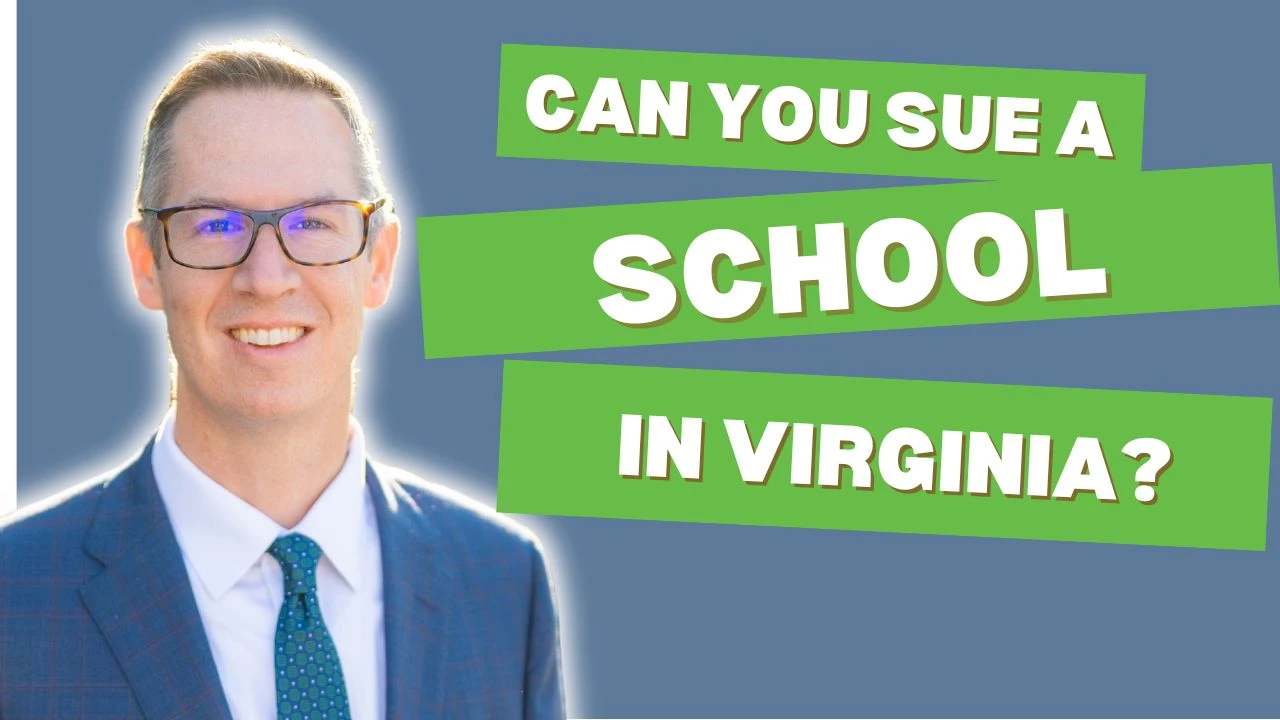 Can You Sue a School in Virginia