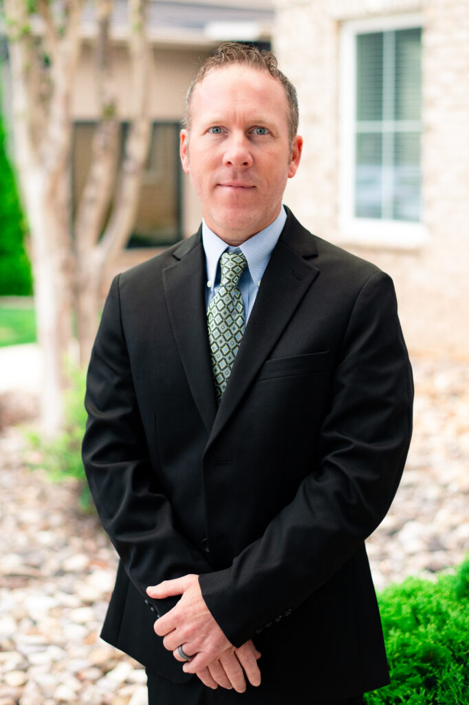 A photo of Joe Stephens, the operations manager at Osterbind Law, PLLC in Lynchburg, VA.