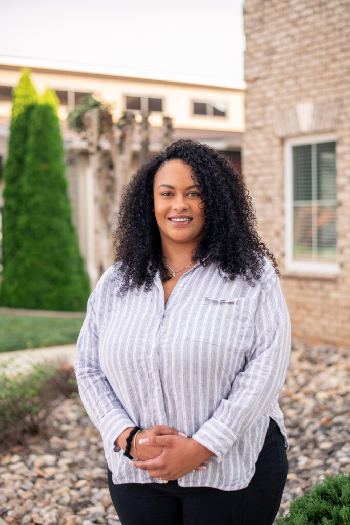 A photo of Carly Glass, the operations manager at Osterbind Law, PLLC in Lynchburg, VA.